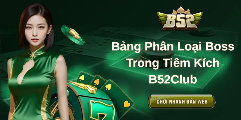 Bảng Phân Loại Boss Trong Tiêm Kích B52Club
